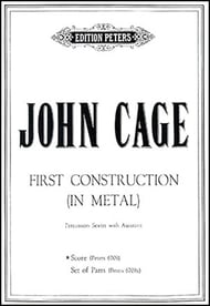 FIRST CONSTRUCTION IN METAL SCORE cover